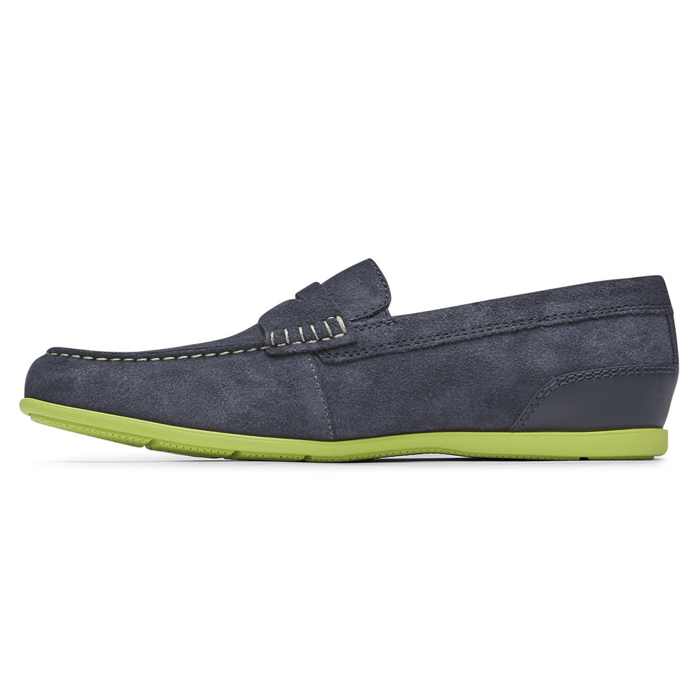 Rockport Slip-On Herr Blå - Malcom Penny - IZEVG2046